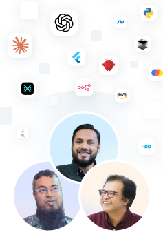 DSi engineering team with tech stack